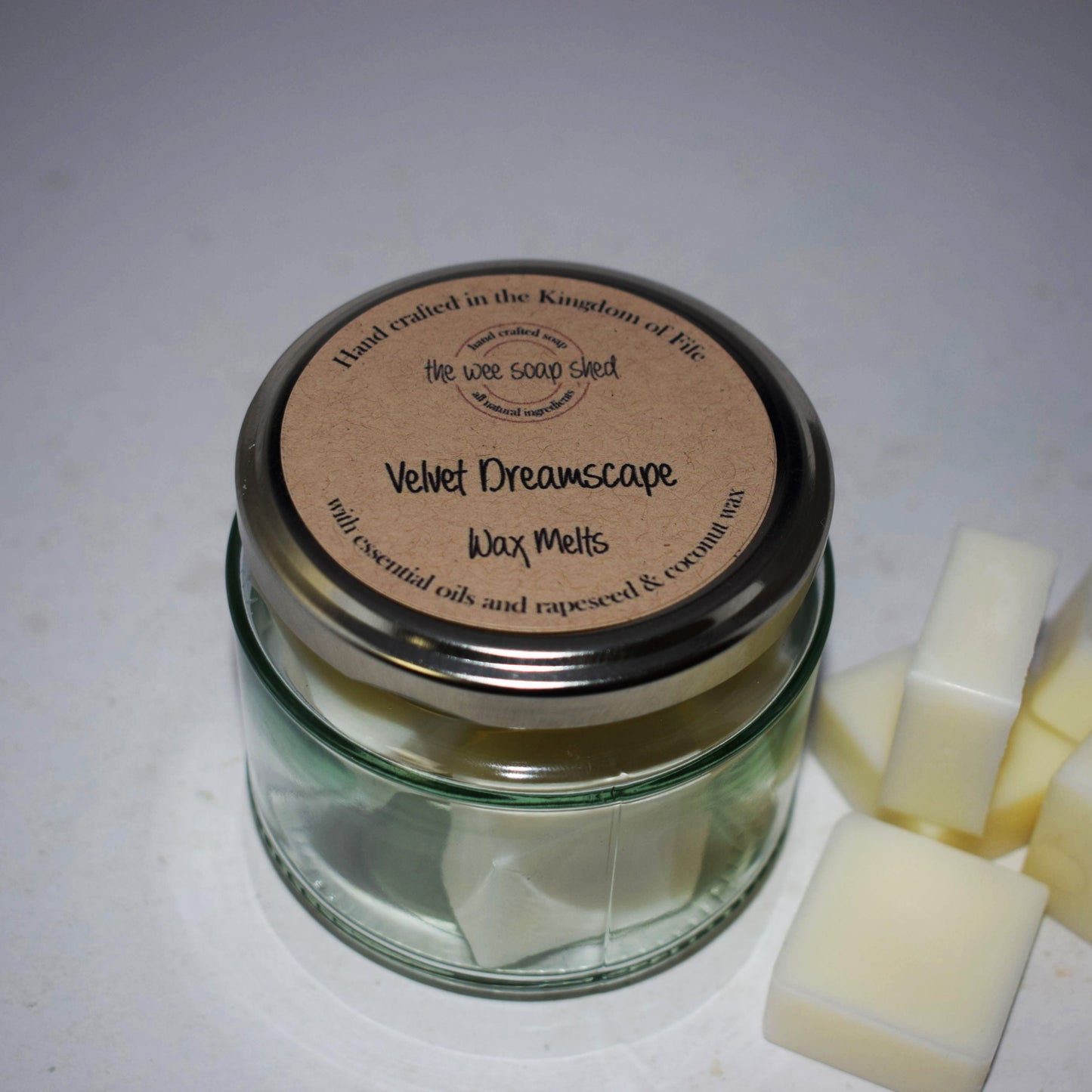 Velvet Dreamscape Luxury Wax Melts from The Wee Soap Shed